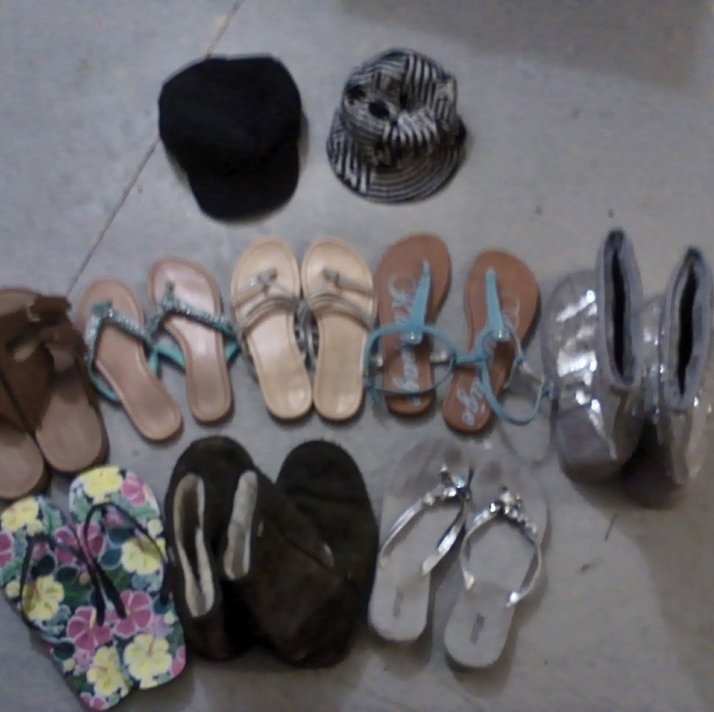 Hats, purses and shoes